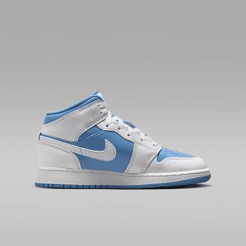 AIR JORDAN 1 MID (GS) "BLACK/VARSITY RED-SUMMIT WHITE" thumbnail 3