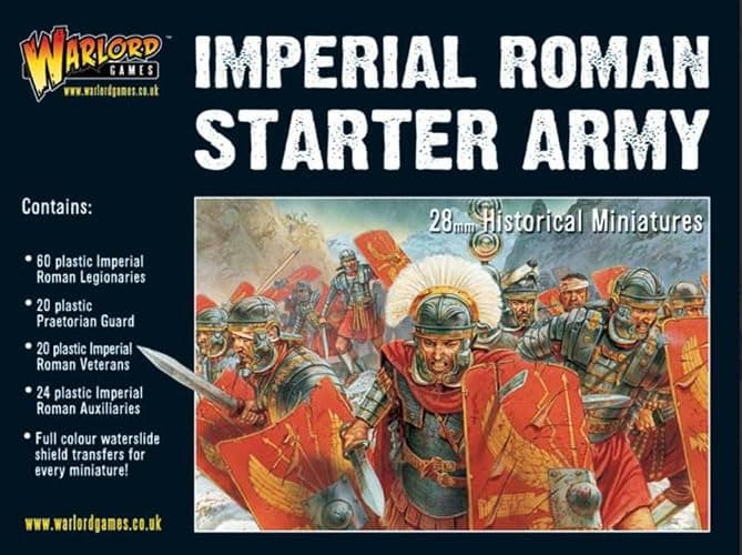 Warlord Games Hail Caesar: Imperial Roman Starter Army Set Military Table Top Wargaming Plastic Model Kit WGA-IR-1 - Image 1