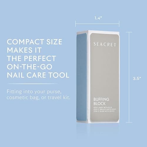 SEACRET nail buffing block thumbnail 6