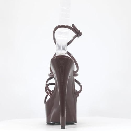 Cape Robbin Lili Sexy Platform Stiletto High Heels for Women - Round Toe Strappy Womens High Heels Shoe thumbnail 7