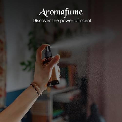 Vanilla Room, Linen & Pillow Spray by Aromafume | 100ml/3.38 fl oz | with Pure Vanilla Essential Oil | Aromatherapy Spray | Mist for Bedding, Fabrics thumbnail 8