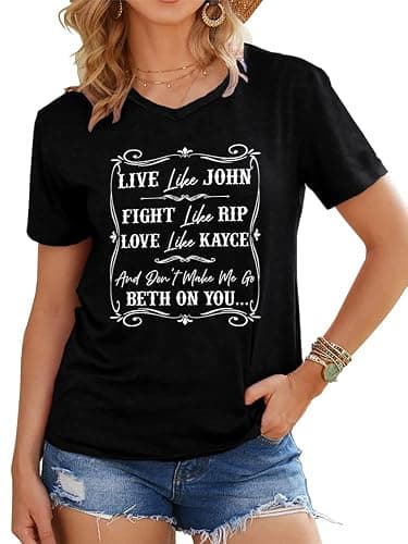 Live Like Beth Dont Make Me Go Country Tees Womens Top thumbnail 4