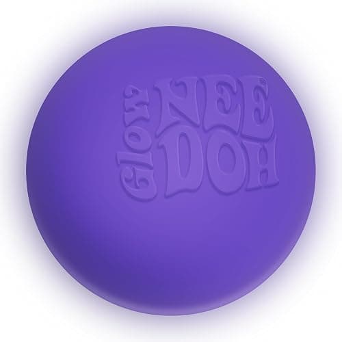 NEEDOH Leuchtet im Dunkeln, schillernde Stressspielzeug, Neonfarben, Kinderzappeln, Angstregelung, Quetschspielzeug, Stressabbau Alter 3+ Jahre, 1 zufällige Farbe thumbnail 4