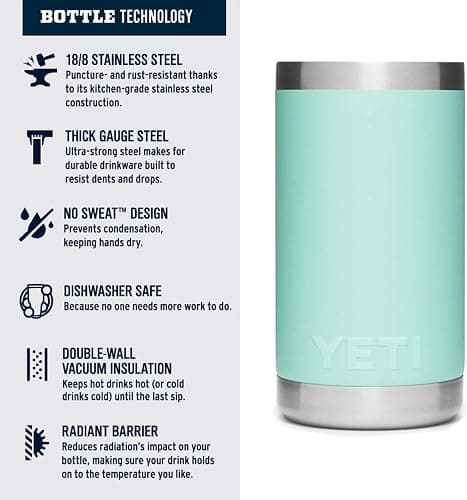 YETI Rambler Jr. 12 oz Kids Bottle, with Straw Cap thumbnail 4