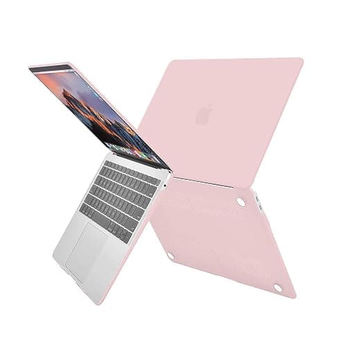 MOSISO Compatible with MacBook Air 13 inch Case 2022 2021 2020 2019 2018 Release A2337 M1 A2179 A1932 Touch ID, Plastic Hard Shell Cover&Keyboard Cover for MacBook Air 13.3 inch Case, Rose Quartz thumbnail 4