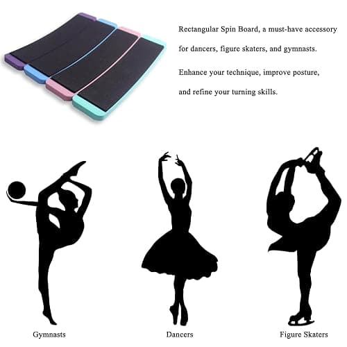 Turn Board for Dancers, Ballet Turning Board, Turning Boards for Dancers, Spinning Boards for Pirouette, Turns and Balance, Spinner Boards for Dancers, Ice Skaters, Gymnasts and Cheerleaders thumbnail 7