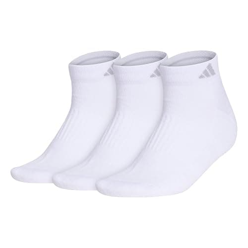 adidas womens Cushioned Low Cut Socks (3-pair) With Arch Compression - Image 1