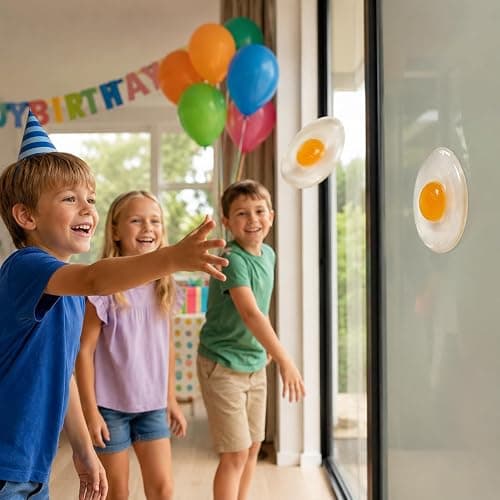 The Dreidel Company Sticky Egg Splat (Clear, 12-Pack) thumbnail 8