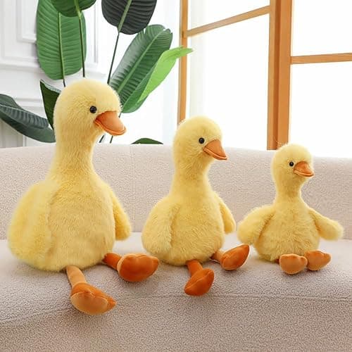 Gwxqybfe Duck Stuffed Animal, Stuffed Duck Plush Toys, Birthday for Kid Boys Girls (10inch-Yellow) thumbnail 2
