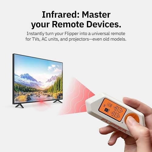 Flipper Zero - Portable Multi-Tool Device for Geeks - Fully Open-Source & Customizable - RFID + NFC Reader, Infrared Remote and Wireless Signal Explorer for Curious Minds thumbnail 5