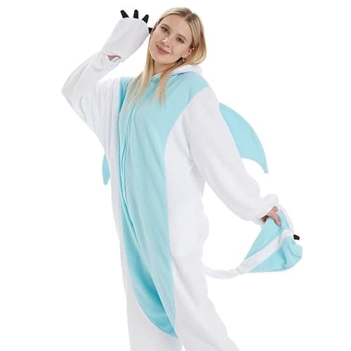 Teahain Adult Onesie Animal Pajamas Unisex Cute Sleepwear Halloween Party Cosplay Costumes thumbnail 7