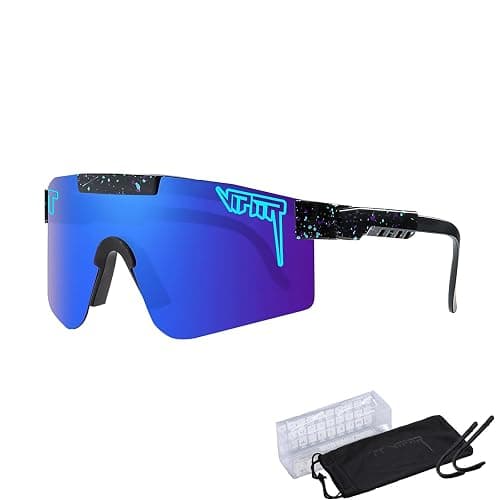 P-V Polarized Sports Sunglasses For Men Women Cycling Glasses Sports Sunglasses UV400 Protection Bike Sun Glasses - Image 1