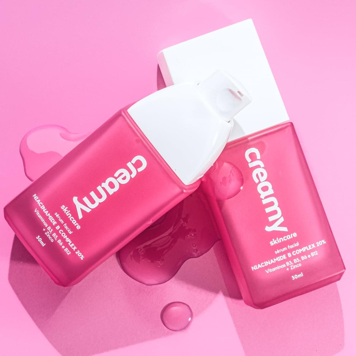 Creamy Skincare Niacinamide B Complex 20% 30ml | Uniformiza a Textura e o Tom da Pele, Clareia Manchas, Vitaminas B3, B12, B5, B6, E e Zinco | Todos os Tipos de Pele thumbnail 5