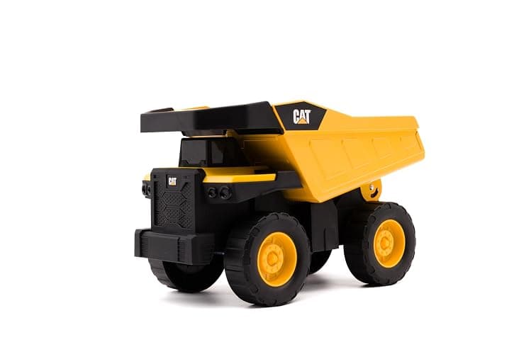 CAT Construction, Compact Steel Max Dump Truck 12" - Heavy Duty Steel Construction Toy with Realistic Working Dump Bed – Durable Vehicle for Indoor & Outdoor Play – Ages 3+ - Image 1