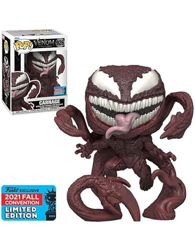 Funko Pop Marvel Venom Carnage 2021 Fall Convention #926 - Exclusive Special Edition - Marvel Pop Figure, Multicoloured, One Size - Image 1
