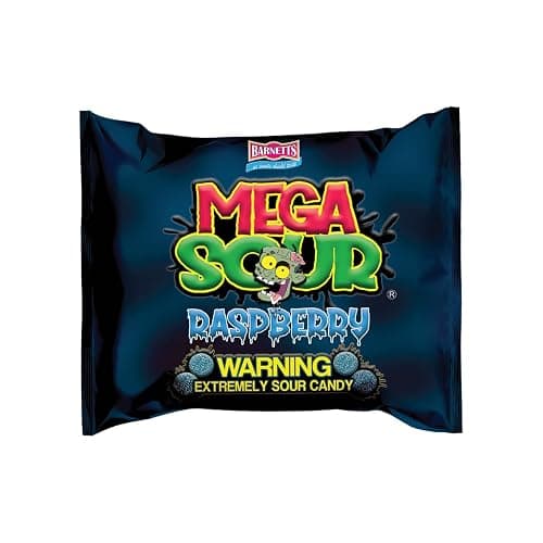 Barnetts Mega Sour Raspberry Candy 104g – Handmade British Hard Sweets – Extreme Sour Candy Challenge – Retro Party Bag & Gift Hamper Treats thumbnail 3