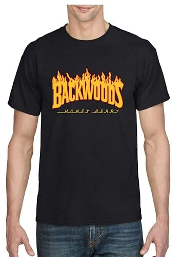 Backwoods black t-shirt - Image 1