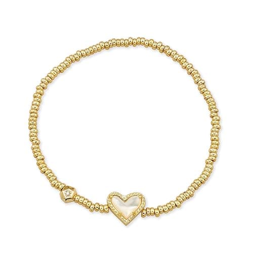 Kendra Scott Ari Heart Stretch Bracelet, Fashion Jewelry for Women - Image 1