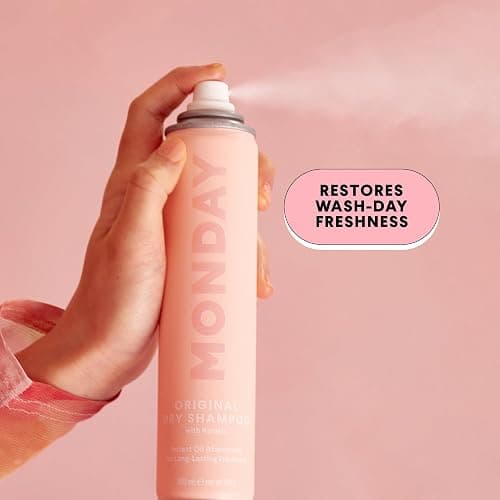 MONDAY HAIRCARE ORIGINAL Dry Shampoo with Keratin, oil-absorbing for All Hair Types 200 mL thumbnail 8