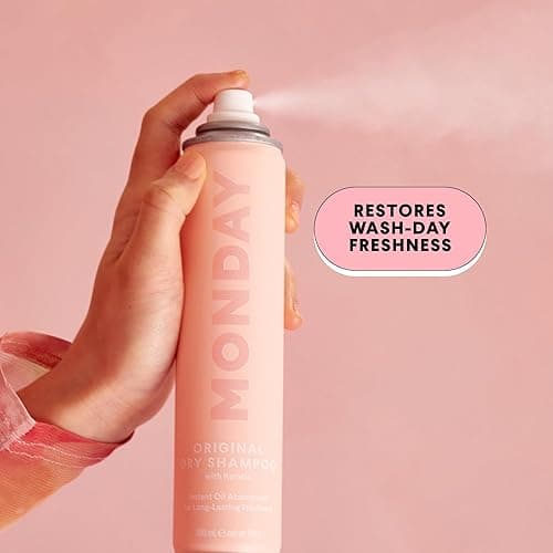 MONDAY HAIRCARE ORIGINAL Dry Shampoo with Keratin, oil-absorbing for All Hair Types 200 mL thumbnail 8