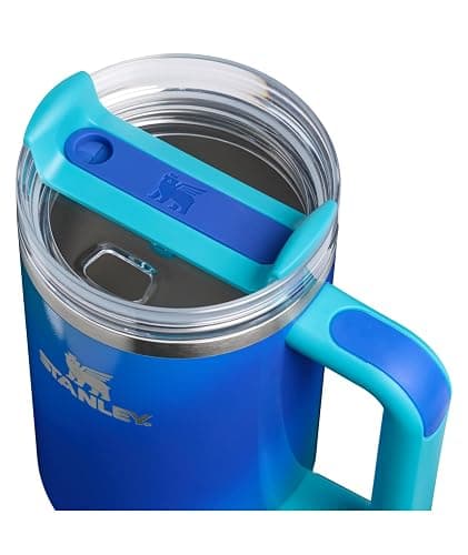 STANLEY Quencher H2.0 Flow State Tumbler, 40 oz, Sea Glass Aura | Handle and Straw | 3-Position Lid | Cup Holder Compatible for Travel | Insulated Stainless Steel Cup | BPA-Free thumbnail 3