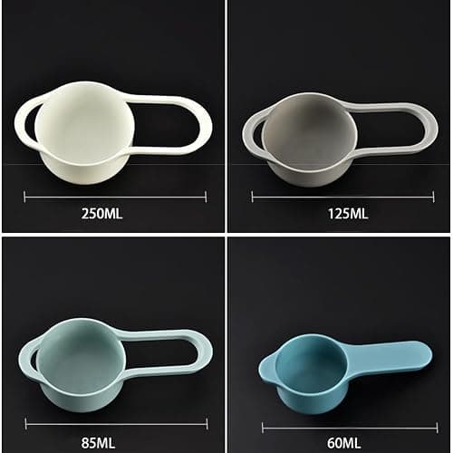 Mixing Bowls, Nesting Baking Bowls with Colander & Fine Mesh (Pebble-8PCS) | BPA-Free, Lightweight, Impact-Resistant, Rinse, Drain, Measure, Repeat, Colorful — Without the Risk. thumbnail 5