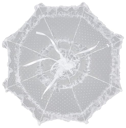 VON LILIENFELD Brautschirm Hochzeitsschirm Damen Klein Accessoire Tüll Salomea thumbnail 2
