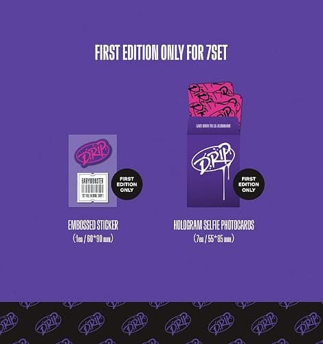 BABYMONSTER 1st Full Album [ DRIP ] (DRIP TAG_ASA) thumbnail 6