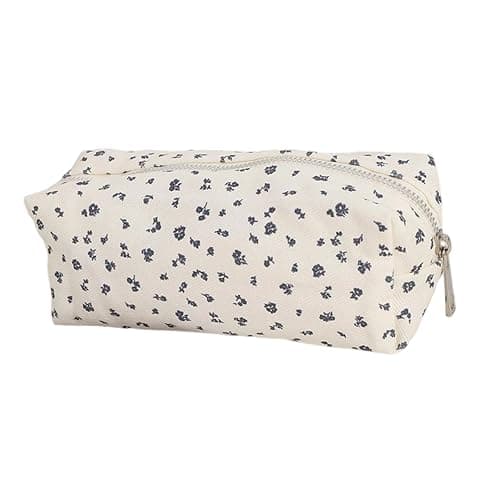 Bow Pencil Case Practical Pencil Bag, Strawberry Flower, Mass Beauty thumbnail 4
