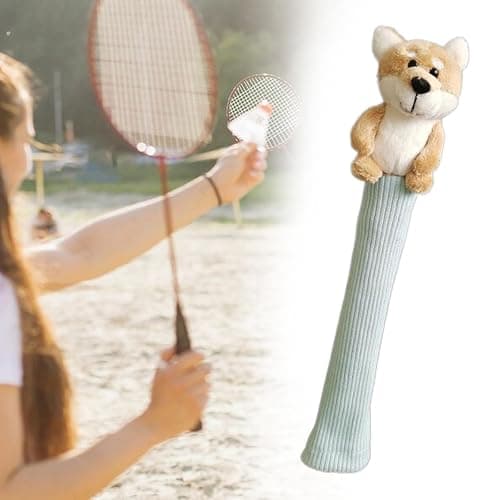Generic Animal Doll Cover for Badminton Racket Handle, Grip Protector for Players thumbnail 2