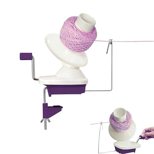 Yarn Ball Winder for Crocheting: Yarn Winder for Crocheting & Yarn Spinner for Knitting Hand Operated - Image 1