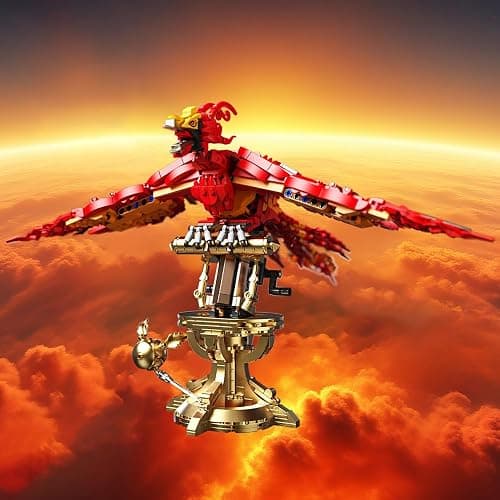 APAWR 938 Pieces Phoenix Building Set, Magic Potter Phoenix Collection Model for Adults,Ideas HP Building Toy thumbnail 2