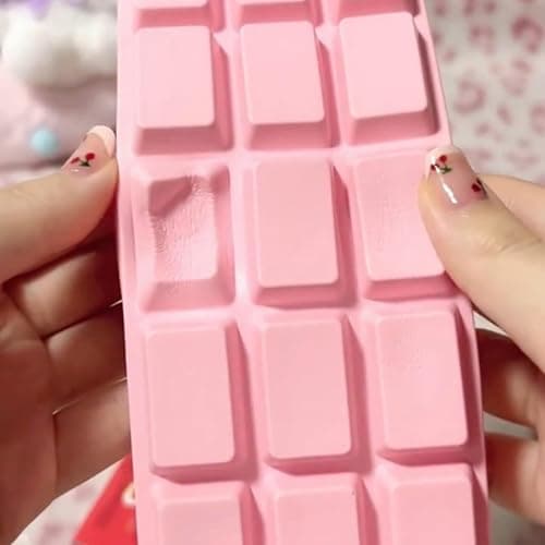 Chocolate Squishy Fidget Toys, Soft Chocolate Shaped Slow-Rising Squishy, Stress Relief Sensory Toy for Office, Home & Travel (YE) thumbnail 4
