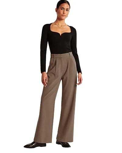 NIMIN High Waisted Work Pants for Women Business Casual Outfits 2026 Office Dress Pants Trousers with Pockets thumbnail 4