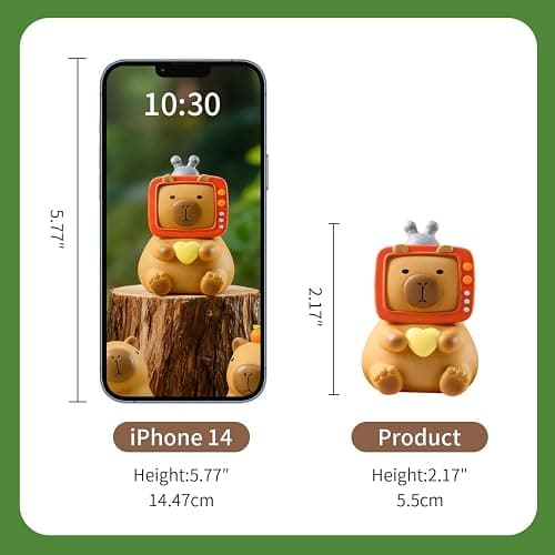 Popobox Capybara Lazy Days Blind Box Figures, Random Design Action Figures Collectible Toys for Birthday Gift, Home Decorations, Single Box thumbnail 3