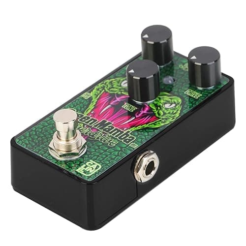 Caline G002 Green Mamba Overdrive Pedal Mid-rich Vintage Voiced Overdrive Guitar Effect thumbnail 3