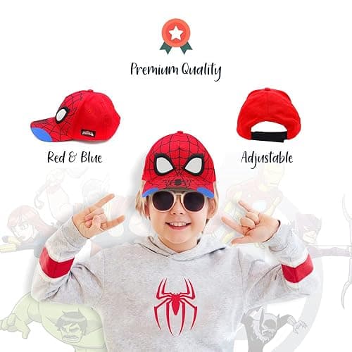 Marvel Accessory Supply Spider-Man 3D Boy Hat thumbnail 2