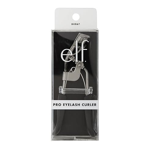 e.l.f. Pro Eyelash Curler, Strong, Contoured, Eye-Opening, Voluminous Lashes, Includes Additional Rubber Replacement Pad, Silver thumbnail 5