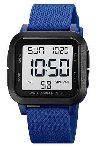 BESTKANG Unisex LED Digital Watch Women Men Digital Sports Watch Fashion Simple Luminous Waterproof Watch - Image 1