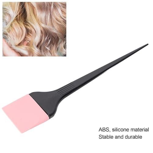 Hair Dye Brush, Bleach Dye Brush Silicone Hair Dye Brush Hair Color Brush Hair Coloring Tool Hairdressing Tinting Brush thumbnail 2