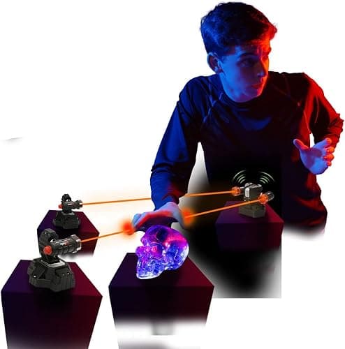 SpyX / Lazer Trap Alarm – Safe Laser Alarm Toy for Spy Kids to Protect Stuffs. Invisible Infrared Beam Spy Gadget for Kids. Motion Sensor/Detector Toy for Boys & Girls thumbnail 7
