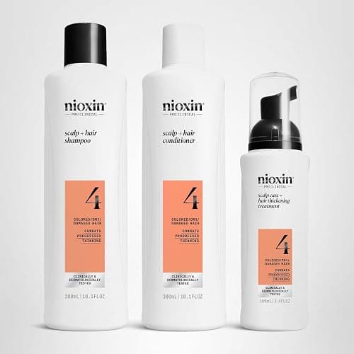 Nioxin Scalp + Hair Thickening System Kits | For Natural, Colored, & Damaged Hair with Light to Progressed Thinning | Strengthen & Boost Hair Density with Niacinamide & Biotin | 3 Month Supply thumbnail 11