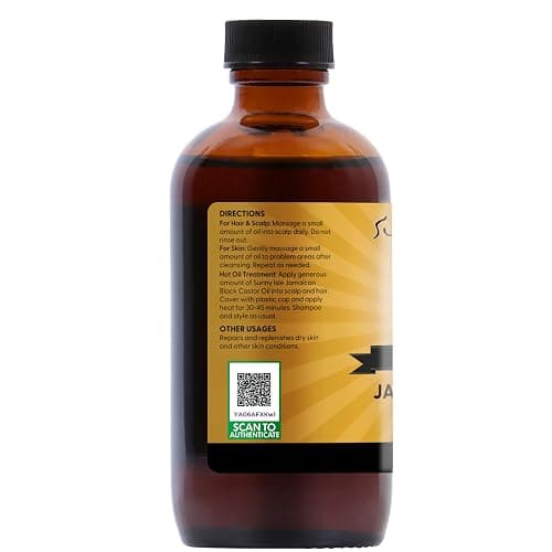 Sunny Isle Jamaican Black Castor Oil 4oz | 100% Natural for Hair, Scalp and Skin Care thumbnail 8