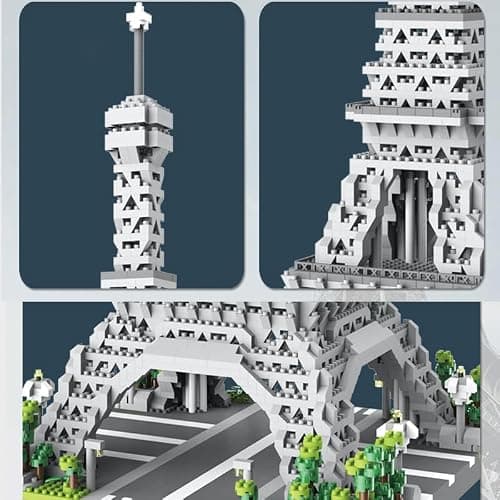 2600Pcs Architecture Mini Building Blocks Set for Adults – Micro Building Bricks Model Kit – Educational Architecture Model – Ages 14+ thumbnail 3
