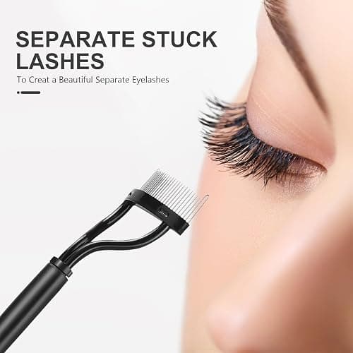 SWEET VIEW Eyelash Comb Lash Separator Brush Mascara Clump Remover Professional Eye Makeup Tools thumbnail 6