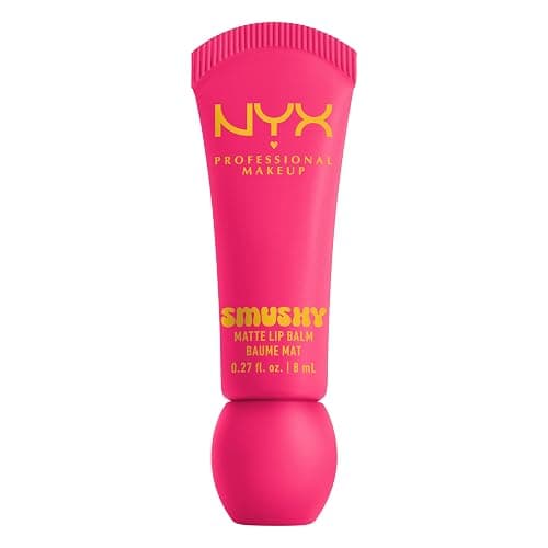 NYX PROFESSIONAL MAKEUP Smushy Matte Lip Balm, Tinted Lip Moisturizer with Soft, Matte Finish - Sweet Smack (Mid-Tone Pink) - Image 1