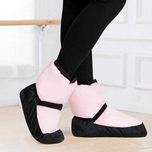 Ballettstiefel, Erwachsene -Ballett-aufwärmstiefel, Tanzstiefel, Warme Ballettstiefel, Tanzschuh, Winterstiefel, Aufwärm-Trainingsschuhe thumbnail 2