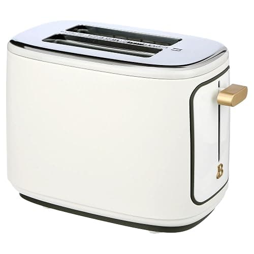 Beautiful 2- Toaster by Drew Barrymore – Touch Display, 7 Shade Settings, Extra-Wide Slots, High-Lift Lever, Removable Crumb Tray (White Icing) thumbnail 7