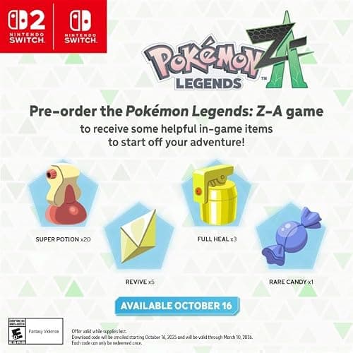 Pokémon™ Legends: Z-A - Nintendo Switch™ 2 Edition thumbnail 2
