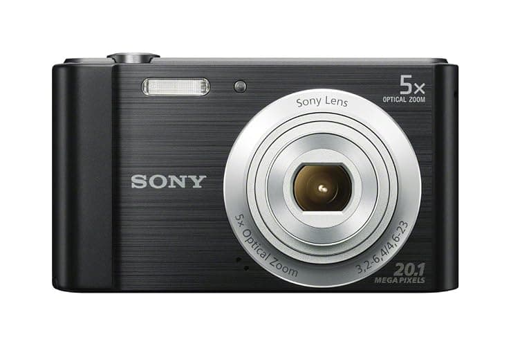 Sony DSCW800/B 20.1 MP Digital Camera (Black) - Image 1
